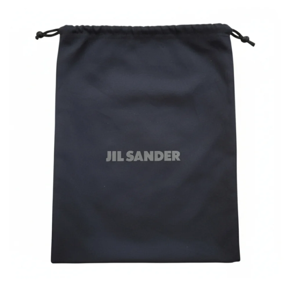 JIL SANDER | Black Leather Lace-Up Ankle Boots EU 36.5 / US 6.5